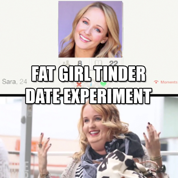 Fat Girl Tinder Date (Social Experiment) VIDEO