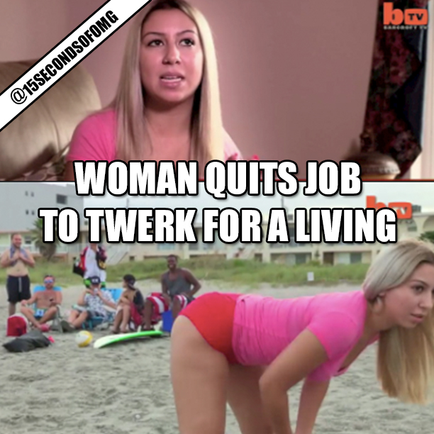 Woman Quits Job And Becomes A Professional Twerker