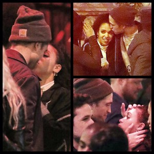 Robert Pattinson Kissing Girlfriend Fka Twigs