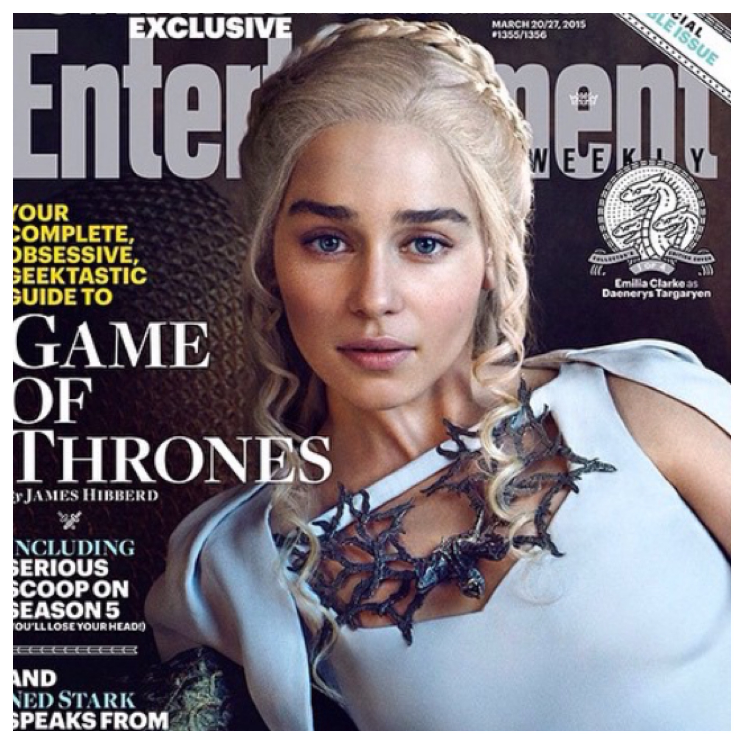 Game Of Thrones 2015 Entertainment Weekly Covers 15 Seconds of Pop
