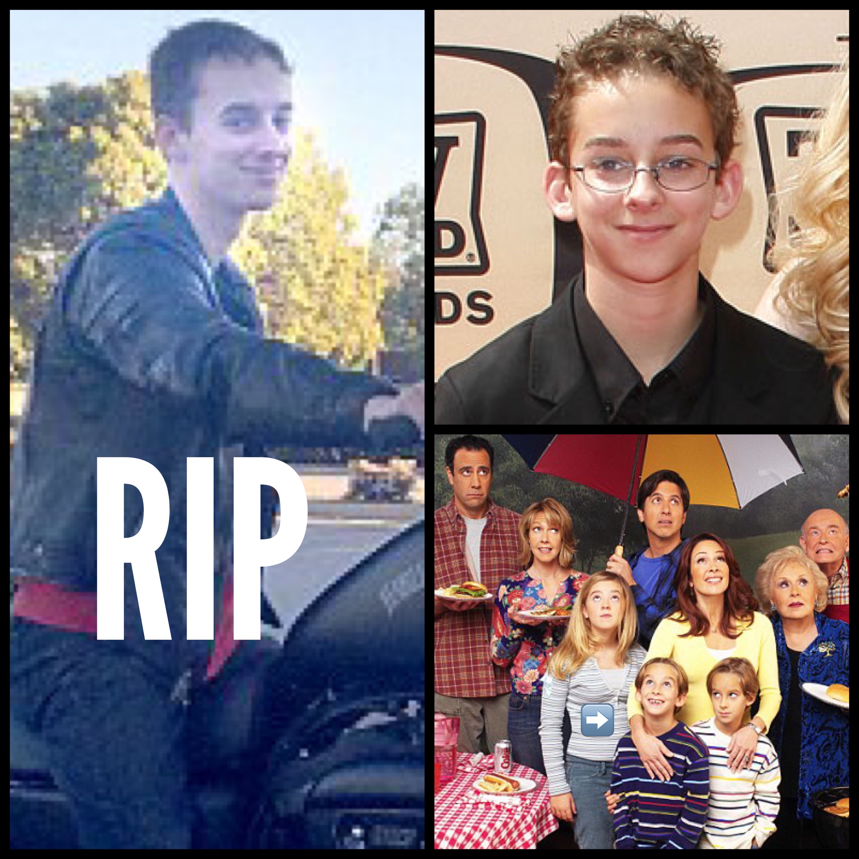 Everybody Loves Raymond Twin Sawyer Sweeten Has Died 15 Seconds Of Pop